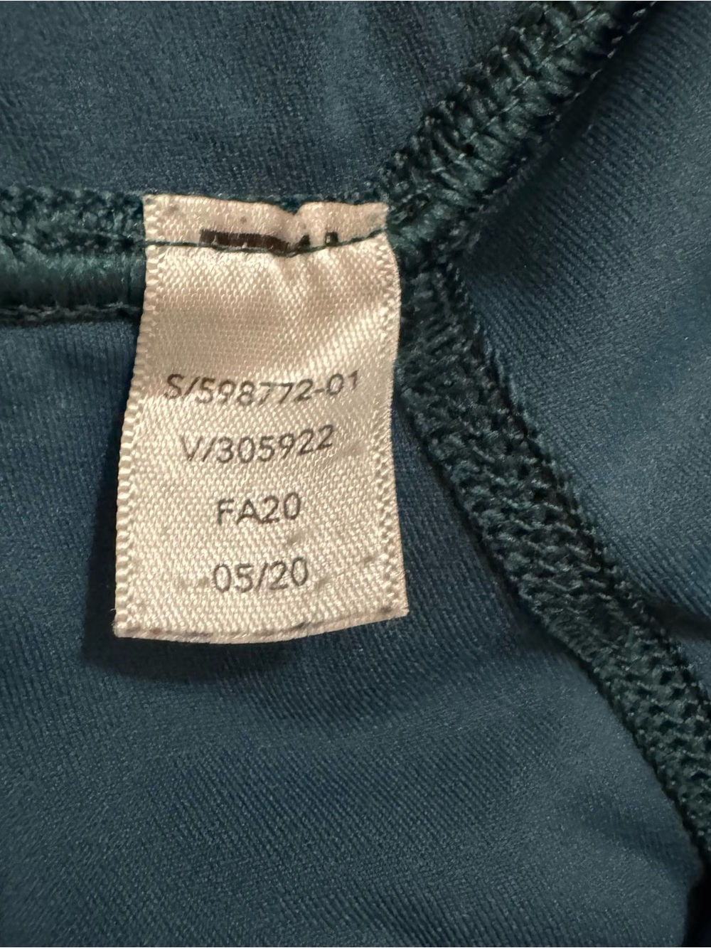 Athleta Elation Garment Dye 7/8 Tight Women's Size S Powervita 28x26 Leggings - Picture 5 of 12